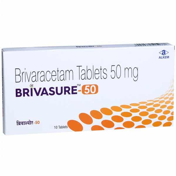 BRIVARACETAM 50 MG TABLETS