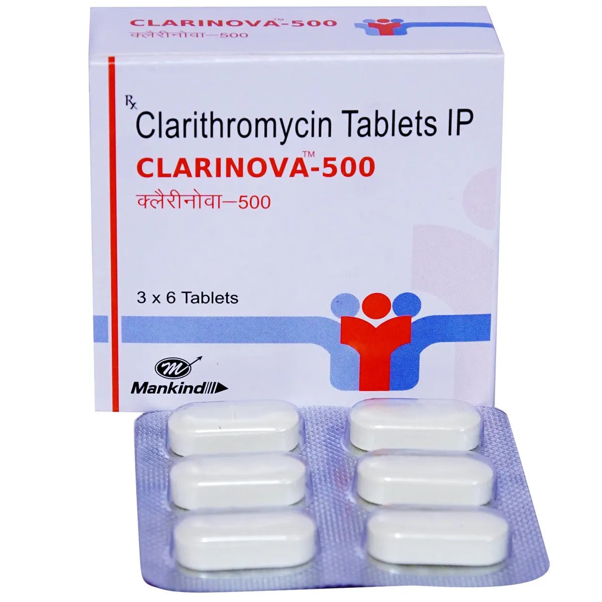 CLARITHROMYCIN 500 MG TABLETS