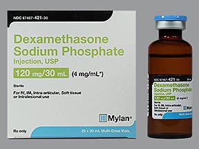 DEXAMETHASONE SODIUM PHOSPHATE 4 MG AND 30 ML INJECTION TAMSONE