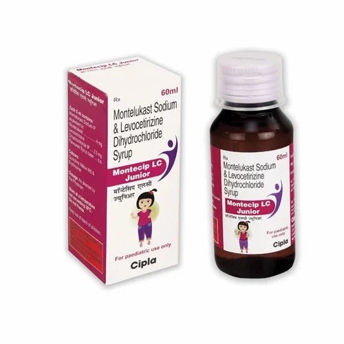 Montelukast Sodium&Levocetirizine Dihydrochloride Syrup 60 ml