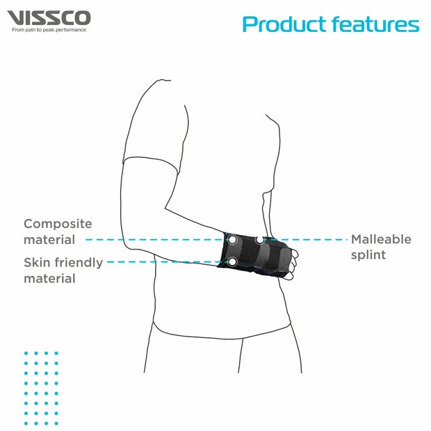 Vissco Universal Elastic Wrist Support