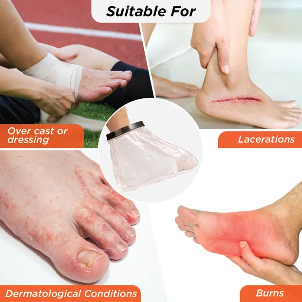 Vissco Waterproof Cast Cover & Bandage Protector - Leg Upto Ankle