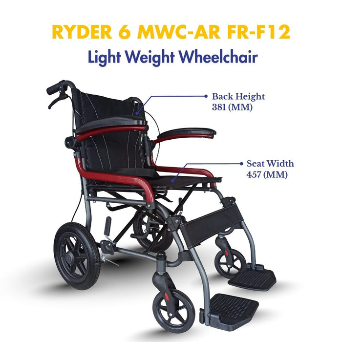 Karma Ryder 6 MWC AR FR F12 Wheelchair