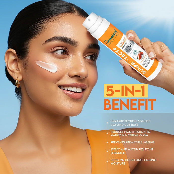 Himalaya SunProtect+ Ultra-Light Sunscreen Creme Gel-50g