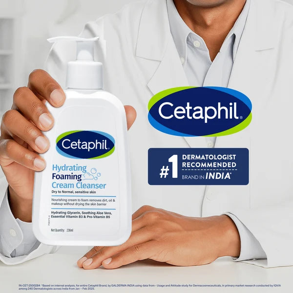 Cetaphil Hydrating Foaming Cream Cleanser 236 ml