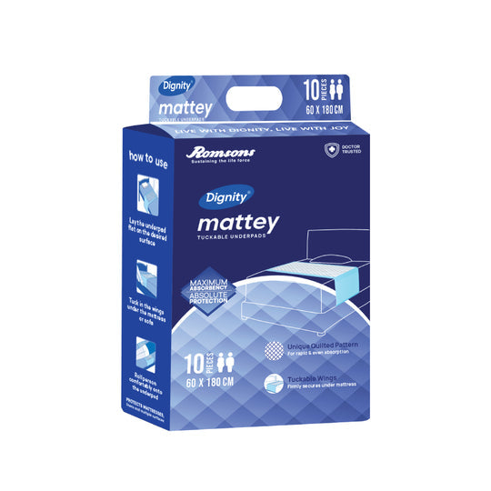 Romsons Dignity Mattey Disposable Tuckable Underpads