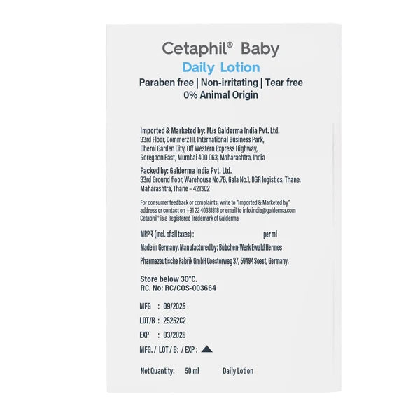 Cetaphil Baby Daily Lotion - 50 ml
