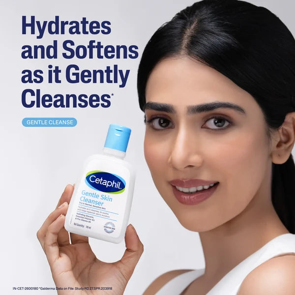 Cetaphil Travel Pack - Cleanser + Moisturiser | Combination to Oily Skin Type 59ml+59ml