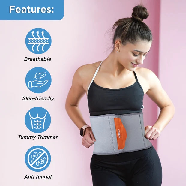 Vissco Abdominal Belt - 8-inch | Neoprene