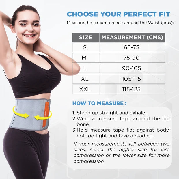 Vissco Abdominal Belt - 8-inch | Neoprene