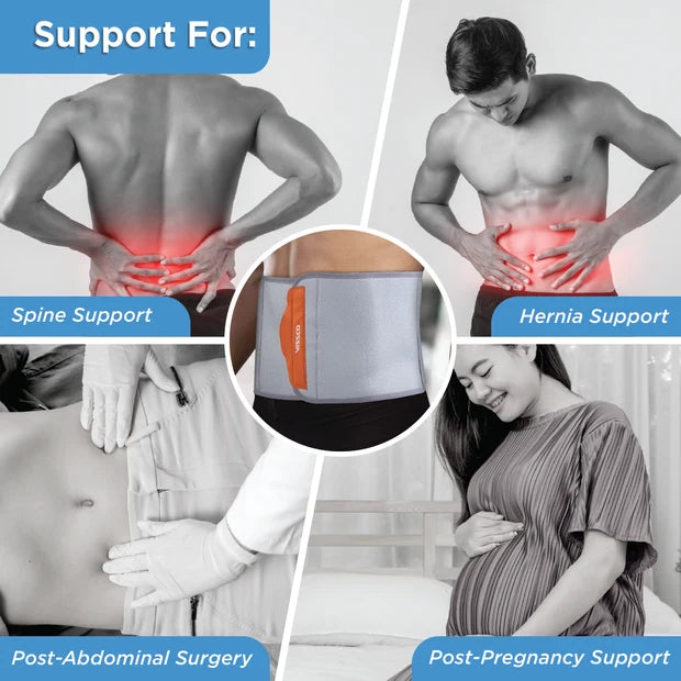 Vissco Abdominal Belt - 8-inch | Neoprene