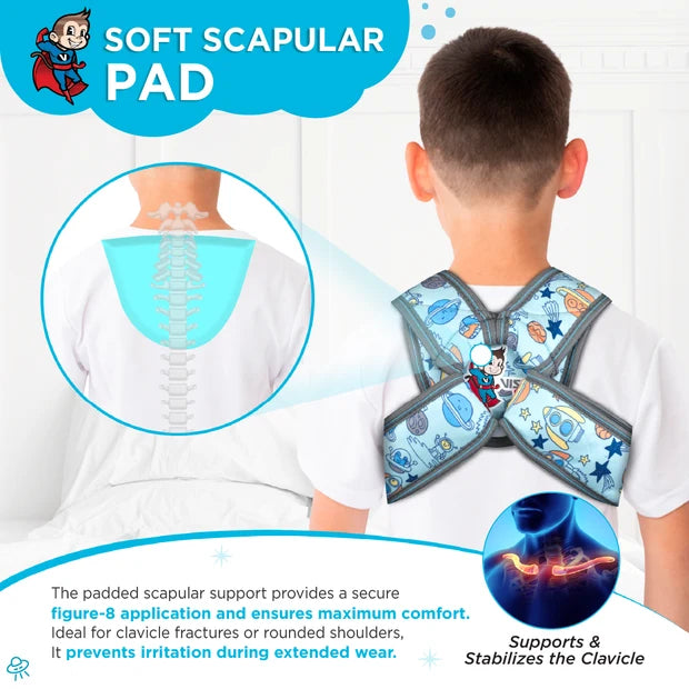 Vissco Champ Clavicle Brace Pediatric Shoulder Support for Kids