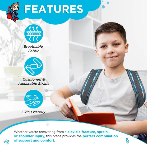 Vissco Champ Clavicle Brace Pediatric Shoulder Support for Kids