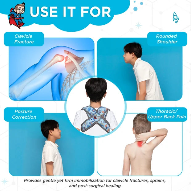 Vissco Champ Clavicle Brace Pediatric Shoulder Support for Kids