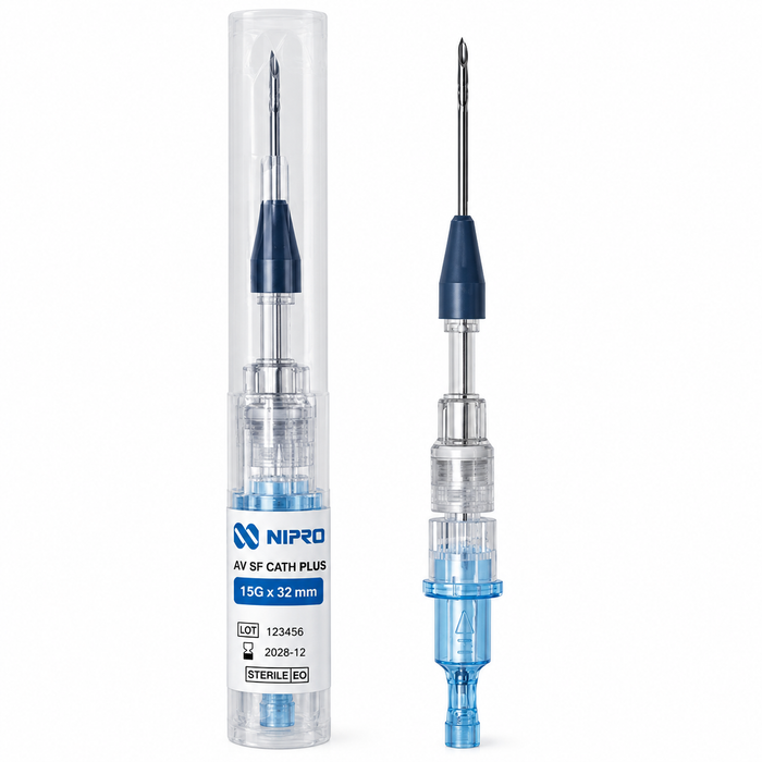 Nipro AV SF CATH PLUS Needle 15G