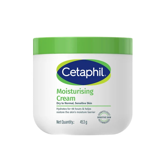 Cetaphil Moisturising Cream 453g for Dry to Normal, Sensitive skin
