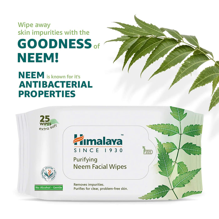 Himalaya Purifying Neem Facial Wipes