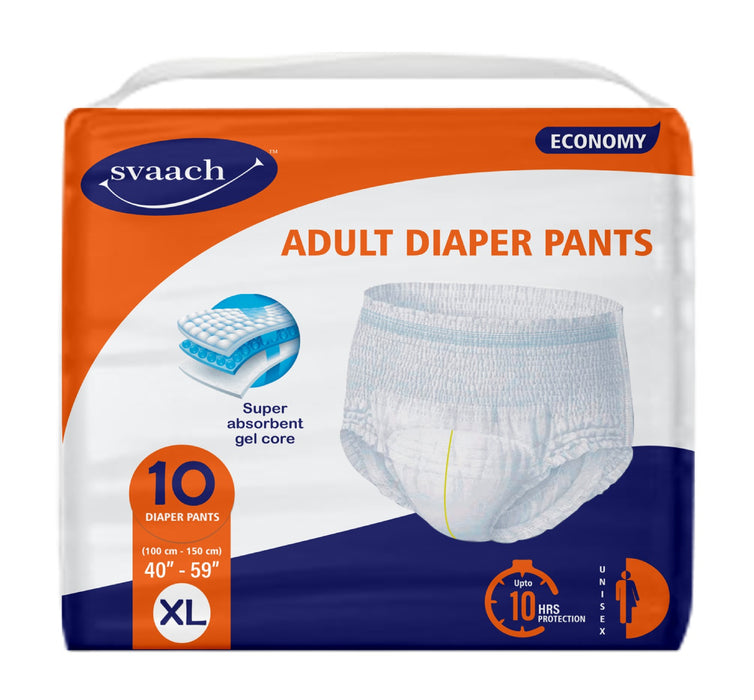 Adult Diaper Pants Economy Svaach-M 10's