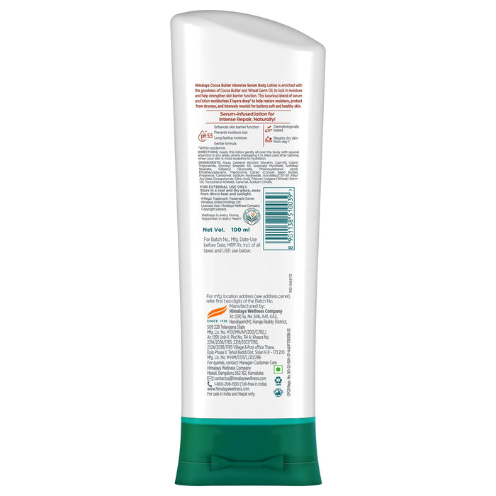 Himalaya Cocoa Butter Intensive Serum Body Lotion
