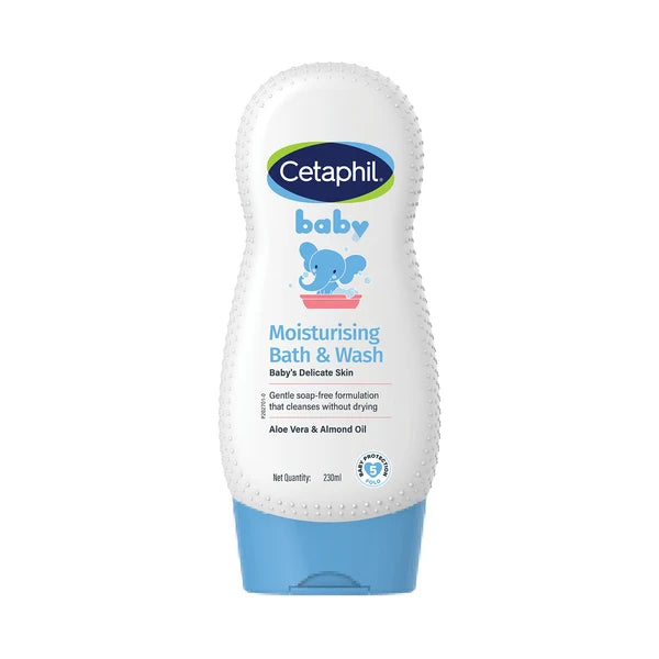 Cetaphil Baby Moisturising Bath & Wash-230ml