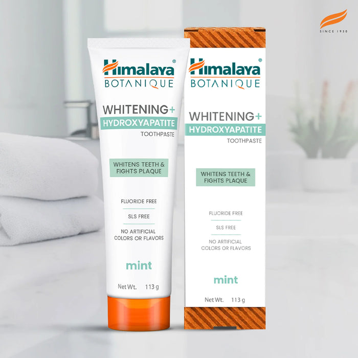 Himalaya Botanique Whitening+ Hydroxyapatite Toothpaste-113g