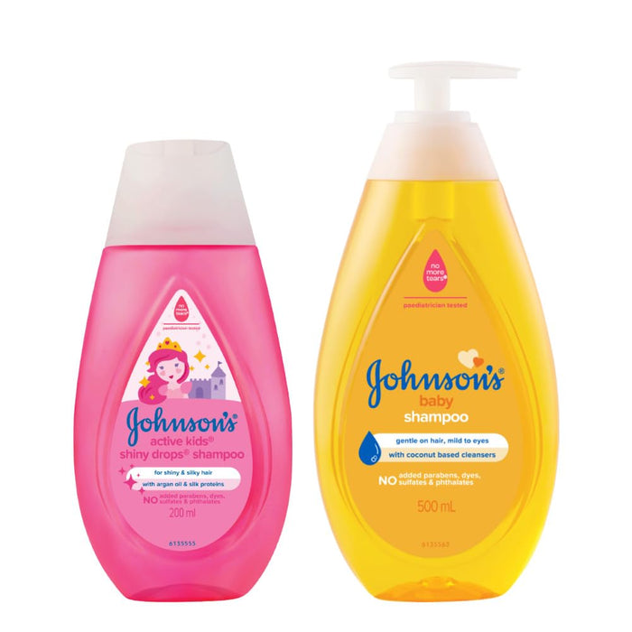 Johnson's Active Kids Shiny Drops Shampoo
