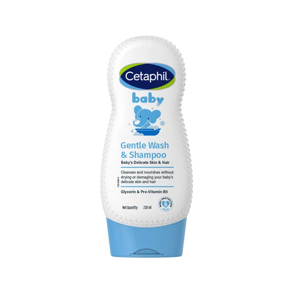 Cetaphil Baby Gentle Wash & Shampoo with Wheat Protein and Glycerin-230ml