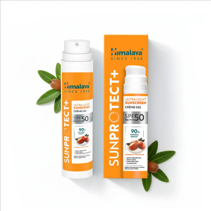 Himalaya SunProtect+ Ultra-Light Sunscreen Creme Gel-50g