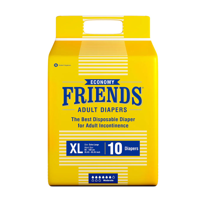 Friends Economy Adult Diapers-XL 10's