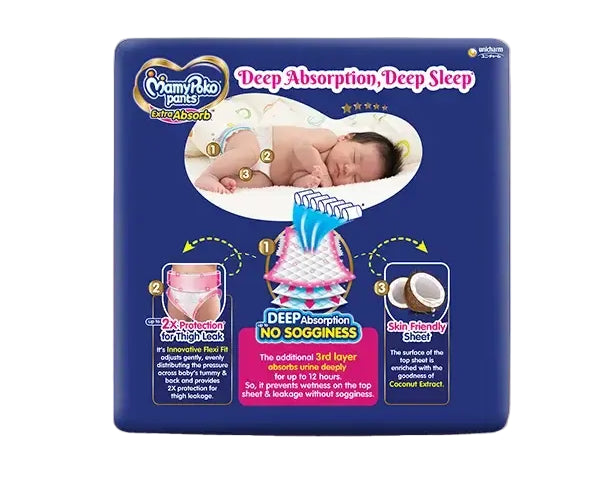 MamyPoko Pants Extra Absorb S-74'S