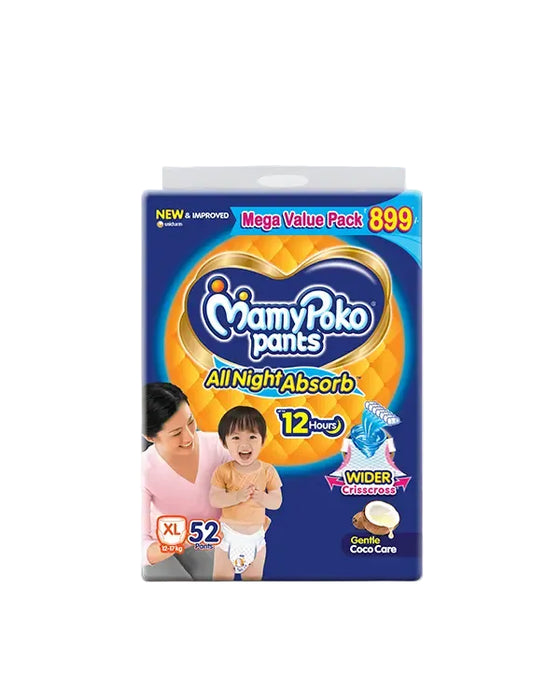 MamyPoko Pants All Night Absorb XL-52'S