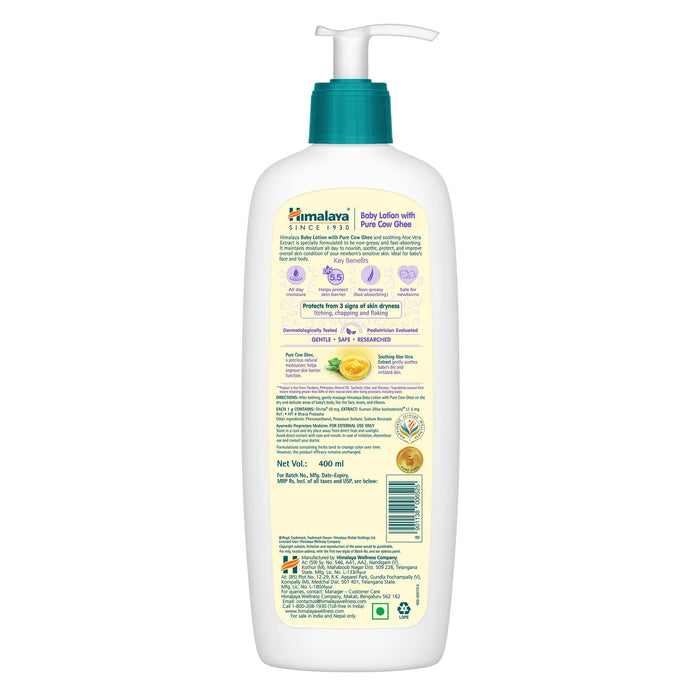 Himalaya Baby Lotion with Pure Cow Ghee-400ML/2