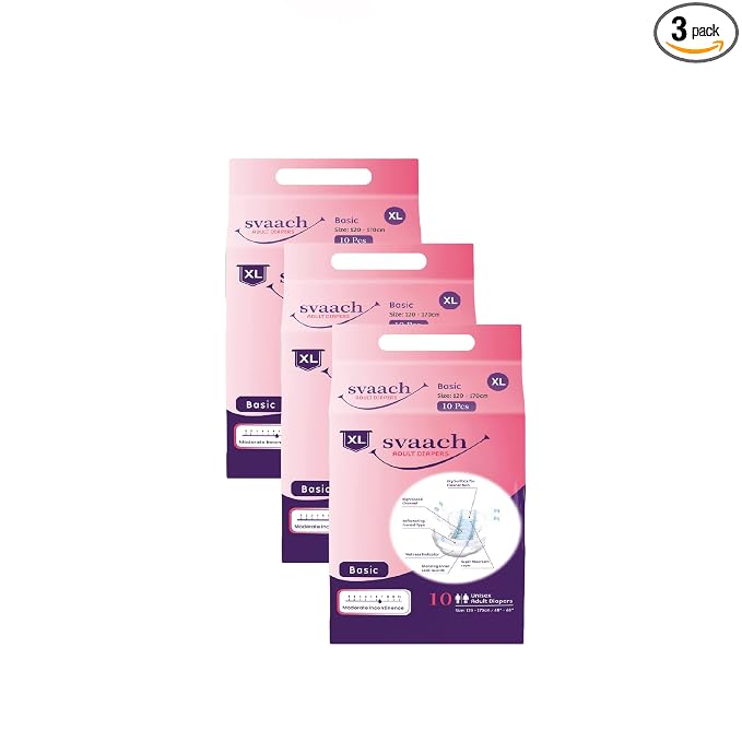 Adult Diaper Basic Svaach-XL 10's