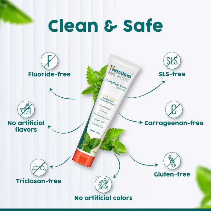 BOTANIQUE Complete Care Toothpaste (Simply Mint)-150g