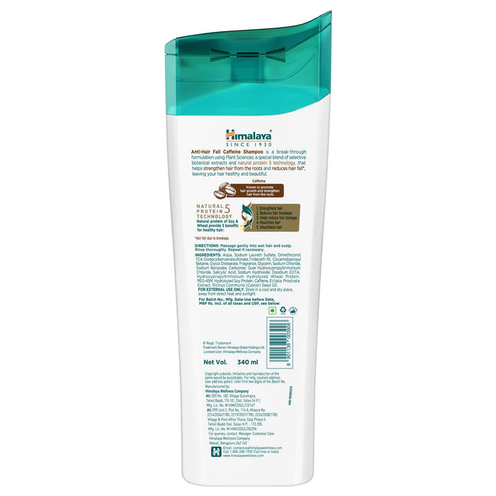 Himalaya Anti-Hair Fall Caffeine Shampoo-340ml