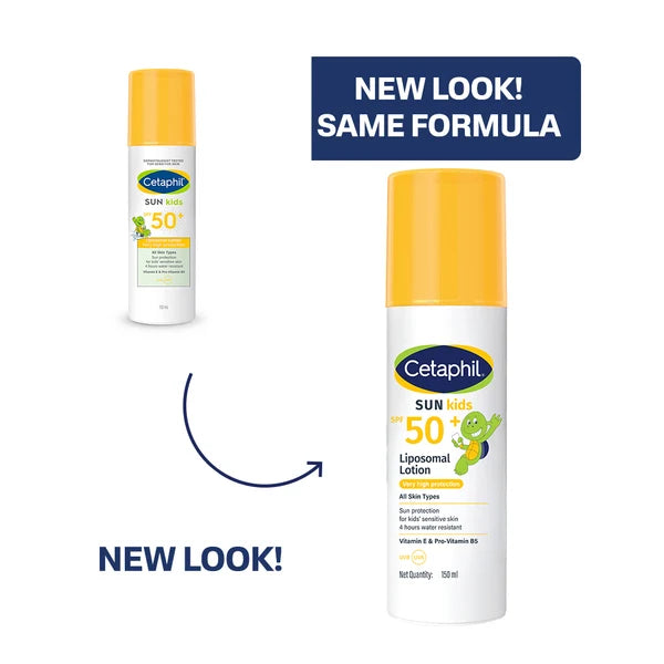 Cetaphil Sunscreen for Kids SPF 50+ | Dermat Tested-150ML