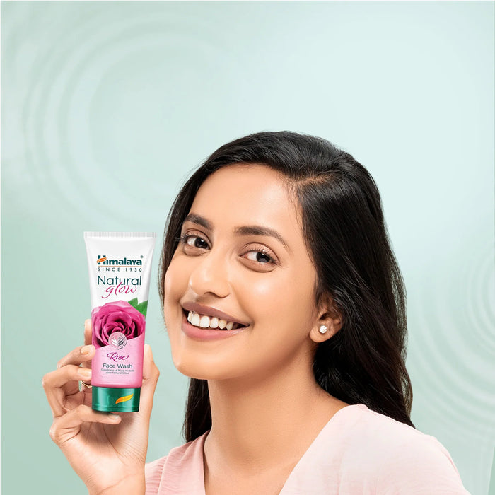 Himalaya Natural Glow Rose Face Wash-100ml