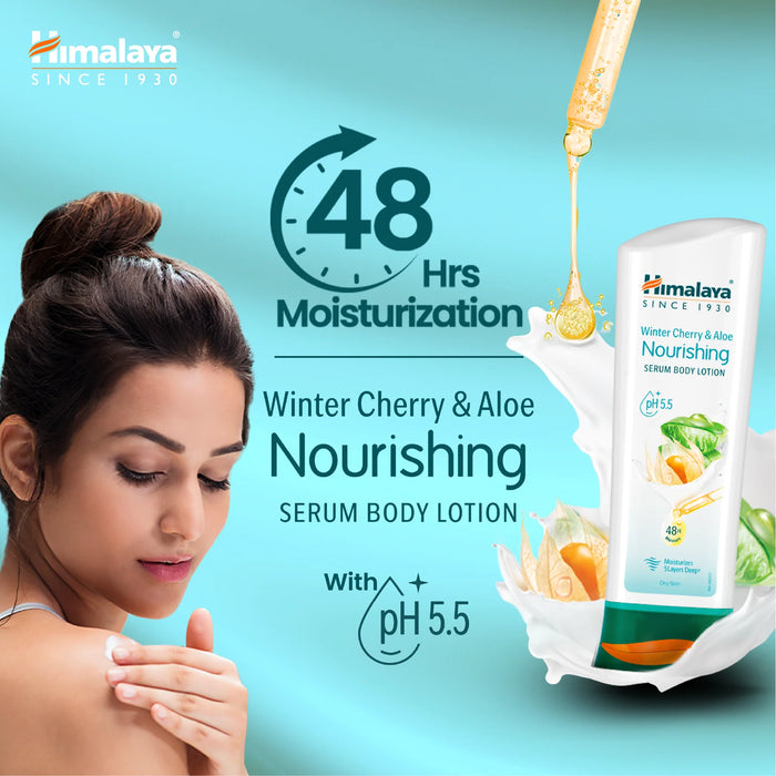 Himalaya Winter Cherry & Aloe Nourishing Serum Body Lotion