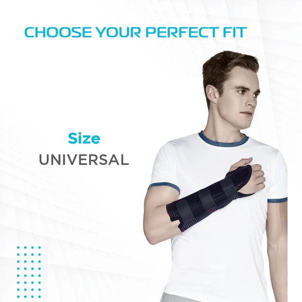 Vissco Elastic Wrist Support (21 cms) | Firm Support for Colles Fracture