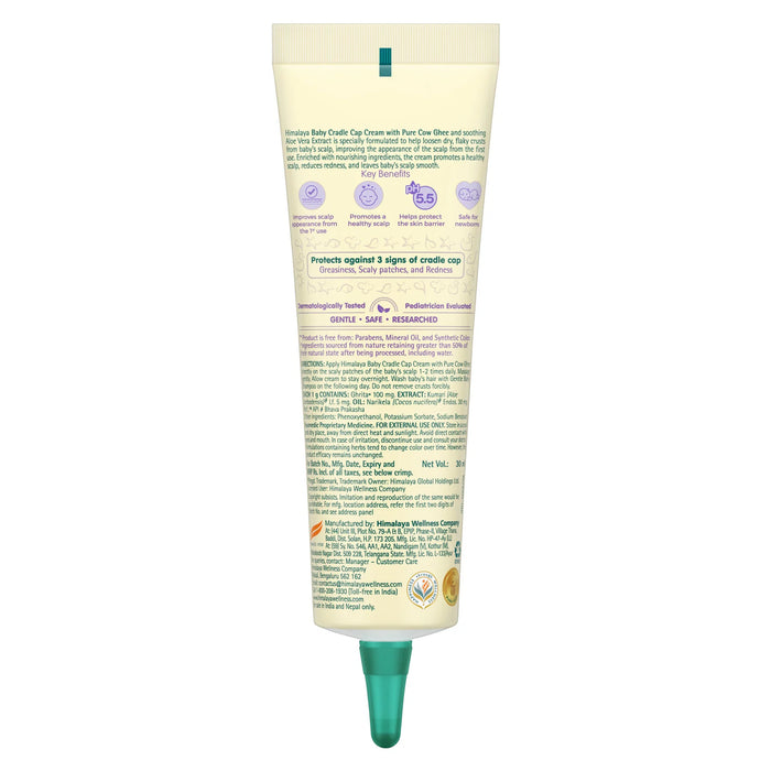 Himalaya Baby Cradle Cap Cream with Pure Cow Ghee-30ML