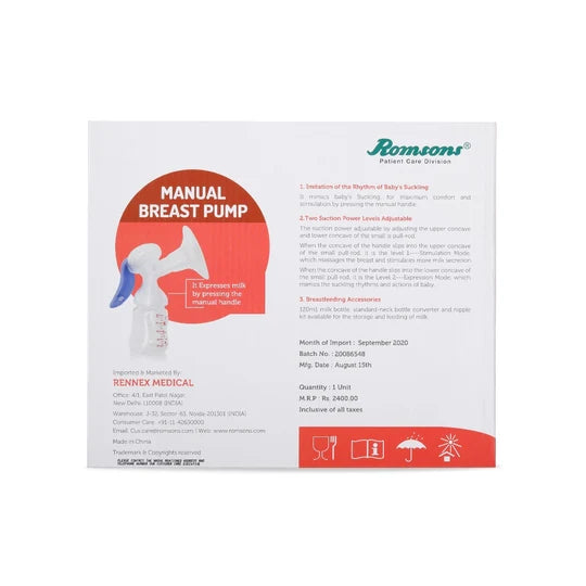 Romsons Manual Breast Pump