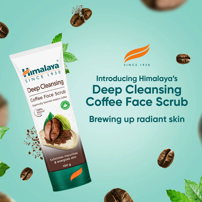 Himalaya Deep Cleansing Coffee Face Scrub-100g