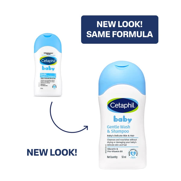 Cetaphil Baby Gentle Wash & Shampoo - 50 ml