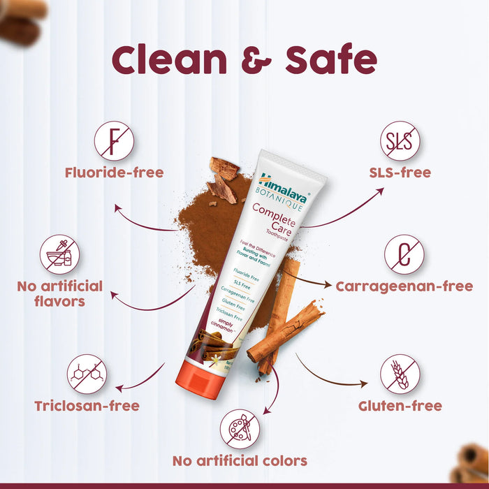 BOTANIQUE Complete Care Toothpaste (Simply Cinnamon)-150g