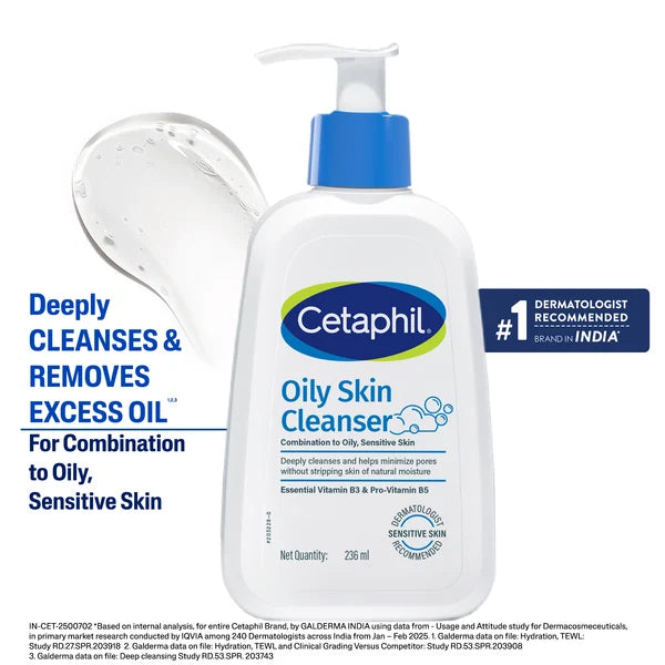 Cetaphil Oily Skin Cleanser 236 ml