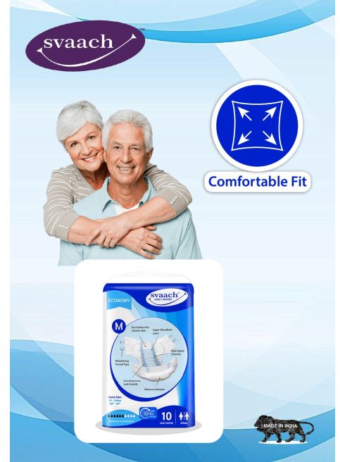 Adult Diaper Economy Svaach-M 10's