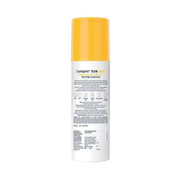 Cetaphil Sunscreen for Kids SPF 50+ | Dermat Tested-150ML