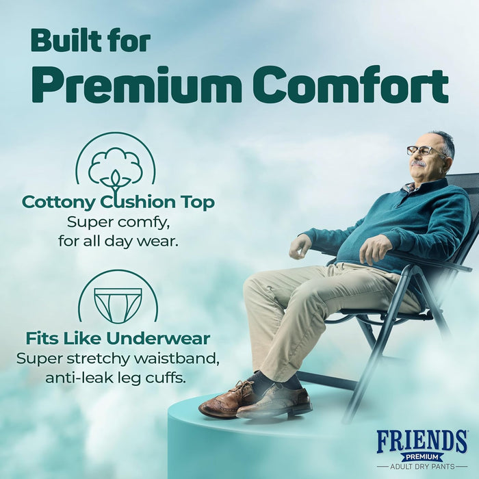 Friends Premium Adult Dry Pants-M 10's
