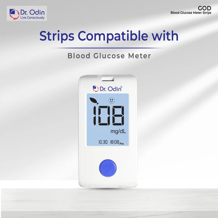 50 Test Strips for Dr. Odin Glucometer GOD