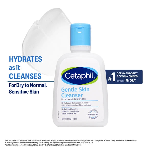 Cetaphil Gentle Skin Cleanser- 118 ml
